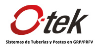 Otek. Sistema de tuberías y postes en GRP/PRFV